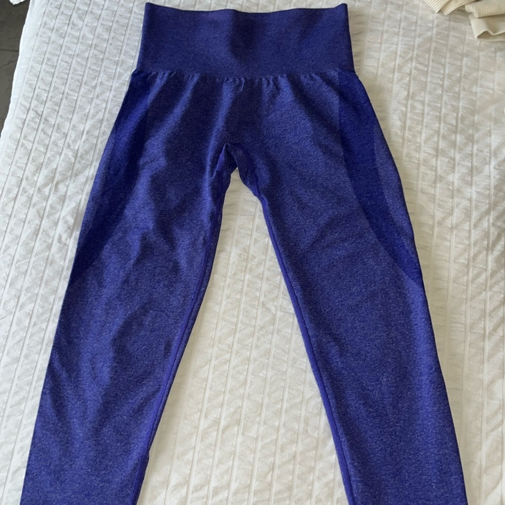 NVGTN Contour Seamless Leggings (PURPLE SMALL)